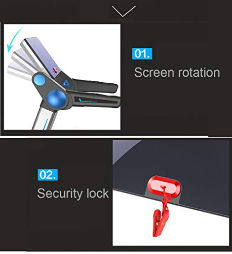 Image of Treadmill, Folding Electric Treadmill Indoor Walking Machine Sports Fitness Equipment, 1-14.8Km /H, 0-15 Adjustable Gradient, Heart Rate Detection Function