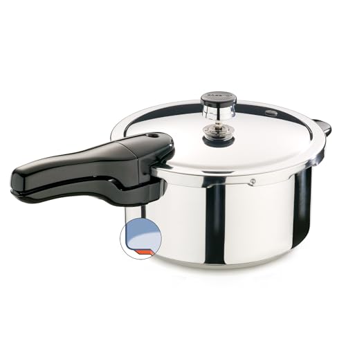 Image of Presto 01341 4-Quart Stainless Steel Pressure Cooker