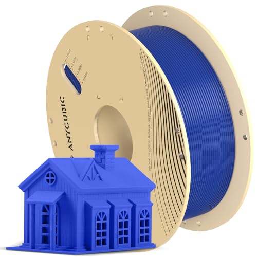 ANYCUBIC PLA Filament 1.75mm, 3D Printer Filament, Intelligent Identification, Dimensional Accuracy +/- 0.02mm, 1KG Reusable Spool Magenta 1kg PLA Magenta Polylactic Acid