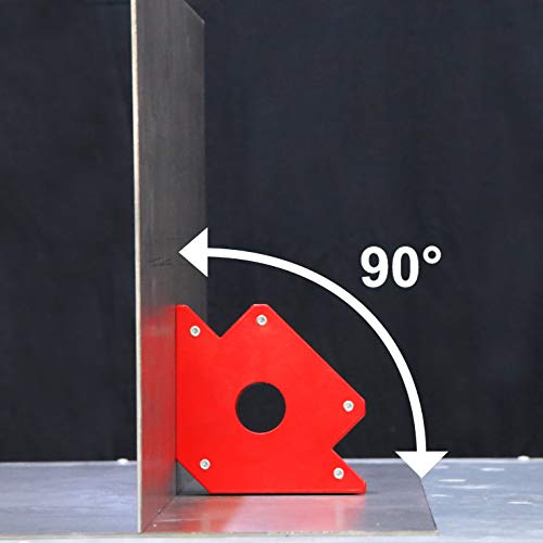 Magnetic Positioner - 23 kg BL 2 Pieces, Red - Image 4