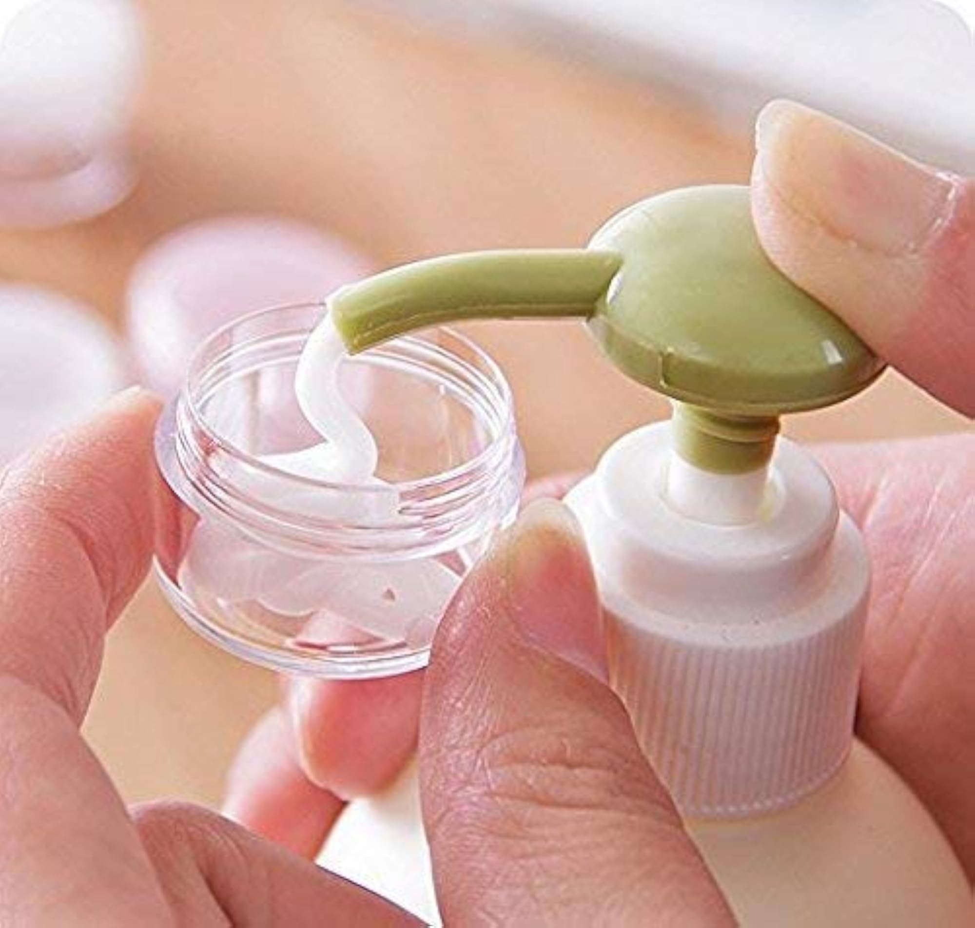 BPA Free Empty Container Transparent -8 Ml-Pack of 12