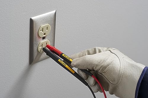 Fluke TL175 Twistguard Test Leads, 2 mm Diameter Probe Tips - image 8