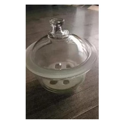 Dessiccateur 240 mm verre blanc Gowe pour éviter l'humidité du labo