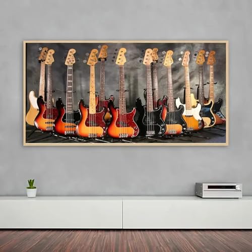 Toile sur cadre de qualité supérieure TONGYINLI art guitare moderne - 5