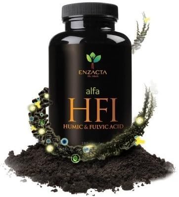 Alfa HFI Humic and Fulvic Acid 30 capsules bottle.