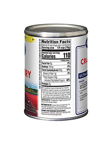 Ocean Spray Jellied Gluten Free Cranberry Sauce, 14 Ounce Can #TOP3