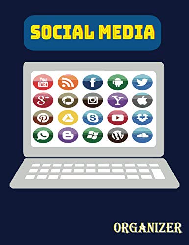 Social Media Organizer: Social Media Planner Organizer / Social Media Content Manager /