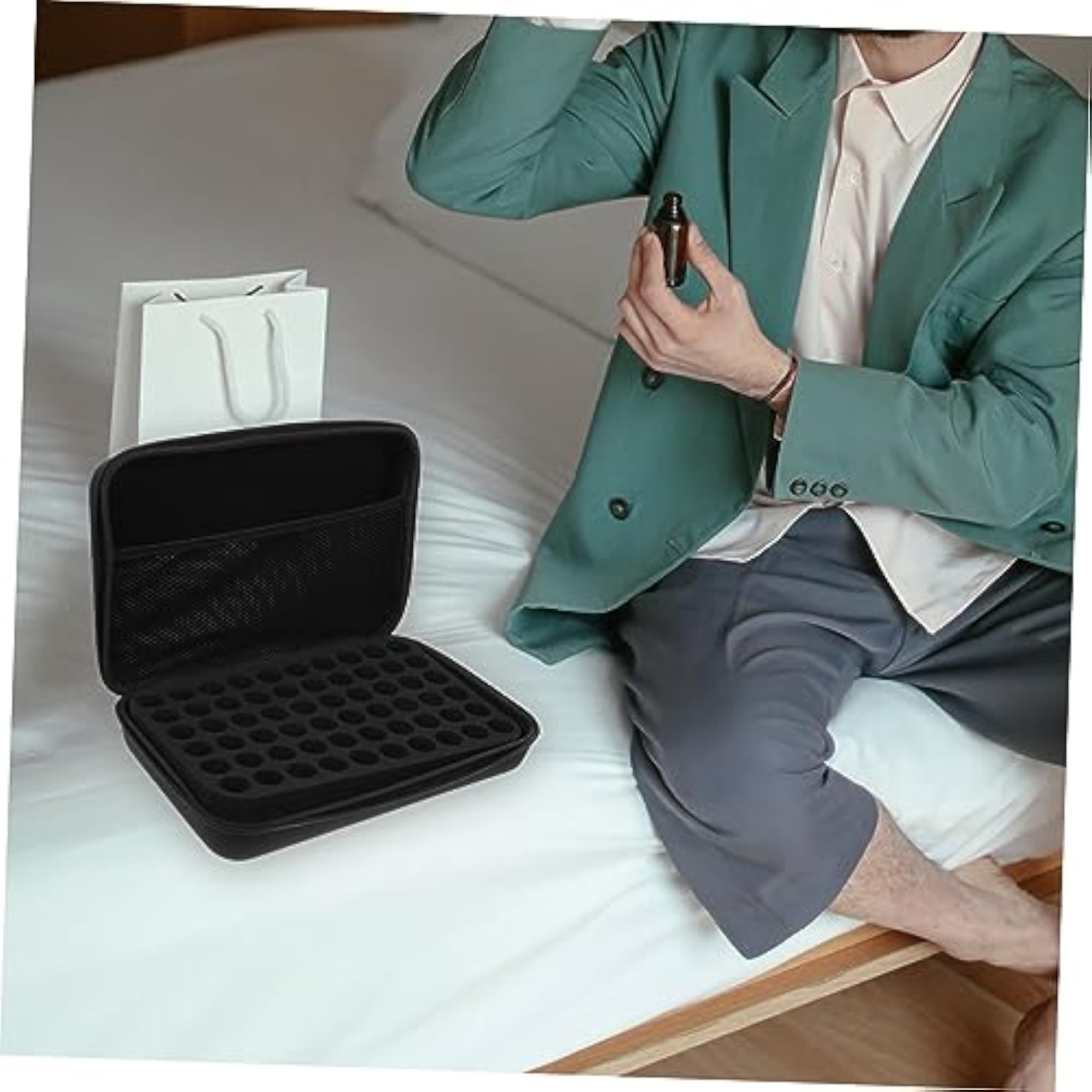 Travel-friendly Essential Oils Carrying Case