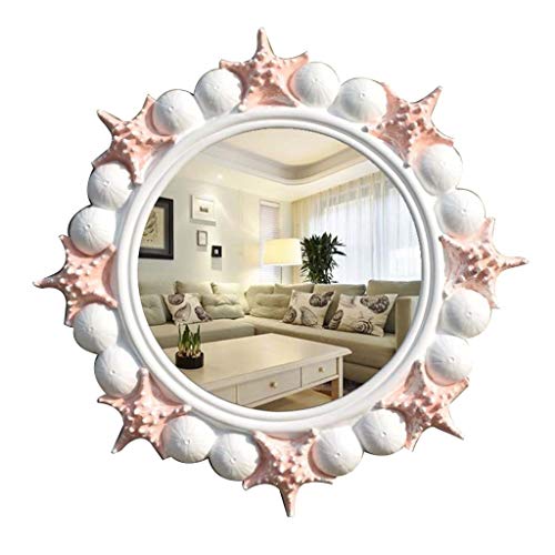 Miroir mural décor pour chambre et coiffeuse avec cadre style vintage moderne