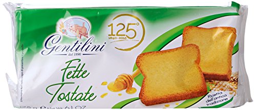 Gusto classico Gentilini Fette Tostate - 175 gr