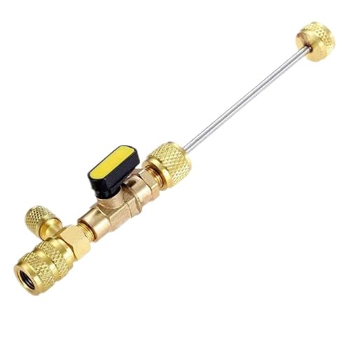 R410A R22 Valve Core Remover Installation Tool with Dual Size SAE 1/4 & 5/16
