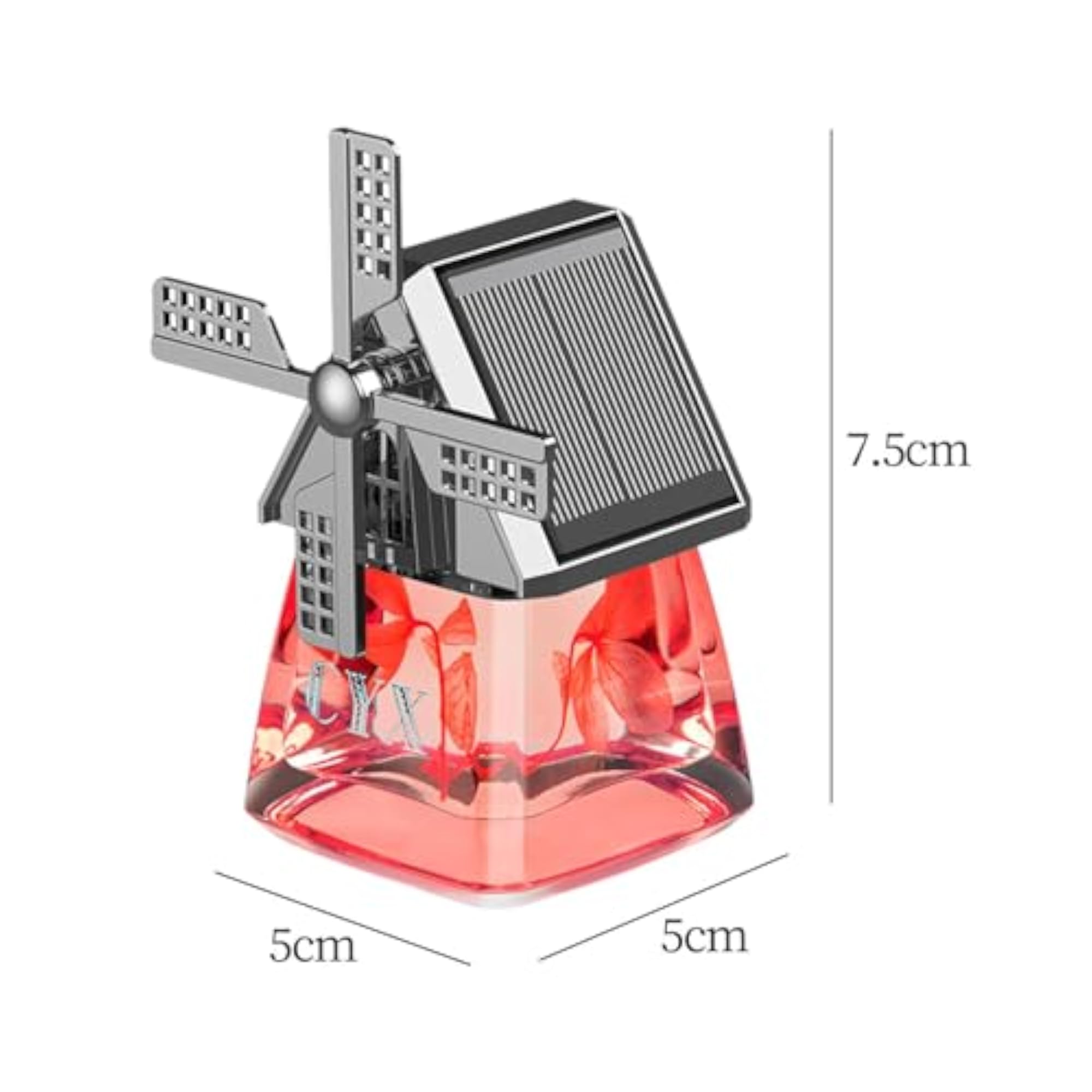 Solar Powered Car Essential Oil Diffuser for Office Decor