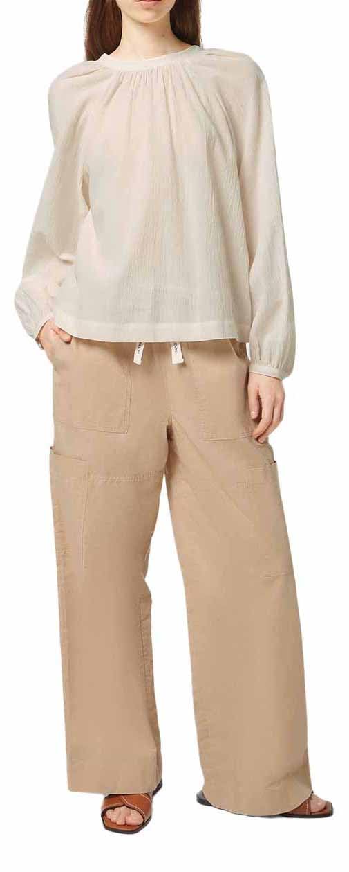 Scotch & Soda Bow Detail Top Top Mujer (Pack de 1)