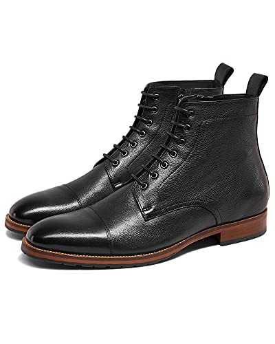 Mens Casual Chukka Boots Leather Dress Boots for Men
