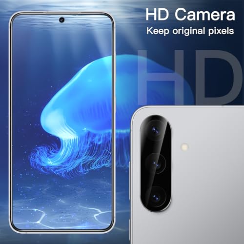 Image of JETech Privacy Tempered Glass Screen Protector Guard for Samsung Galaxy S25 5G with Camera Lens Protector, Anti-Spy, Fingerprint ID Compatible, 2-Pack Each