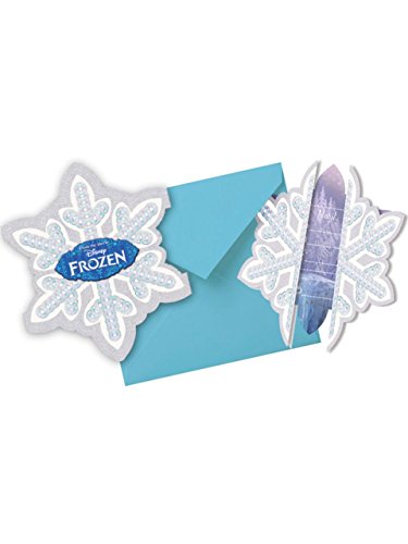 12-pezzi Set di carte di invito FROZEN ICE PATTINAGGIO per Festa...