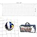 MotiveTech Nylon Volleyball Net Handball Netting Easy Setup Replace Servable with Tragtag -Volleyball Network for Games Park Beach Lawn
