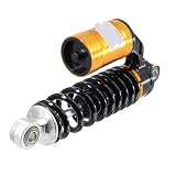 Feder-Stoßdämpfer hinten 210 mm/290 mm mit dekorativer Airbag-Hinterdämpfung for modifizierte Zubehörteile von for Ci-tycoco(210mm Gold)