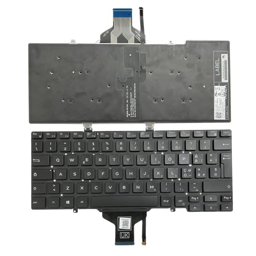 Clavier italien rétroéclairé pour Dell Latitude 7400 5400 3400