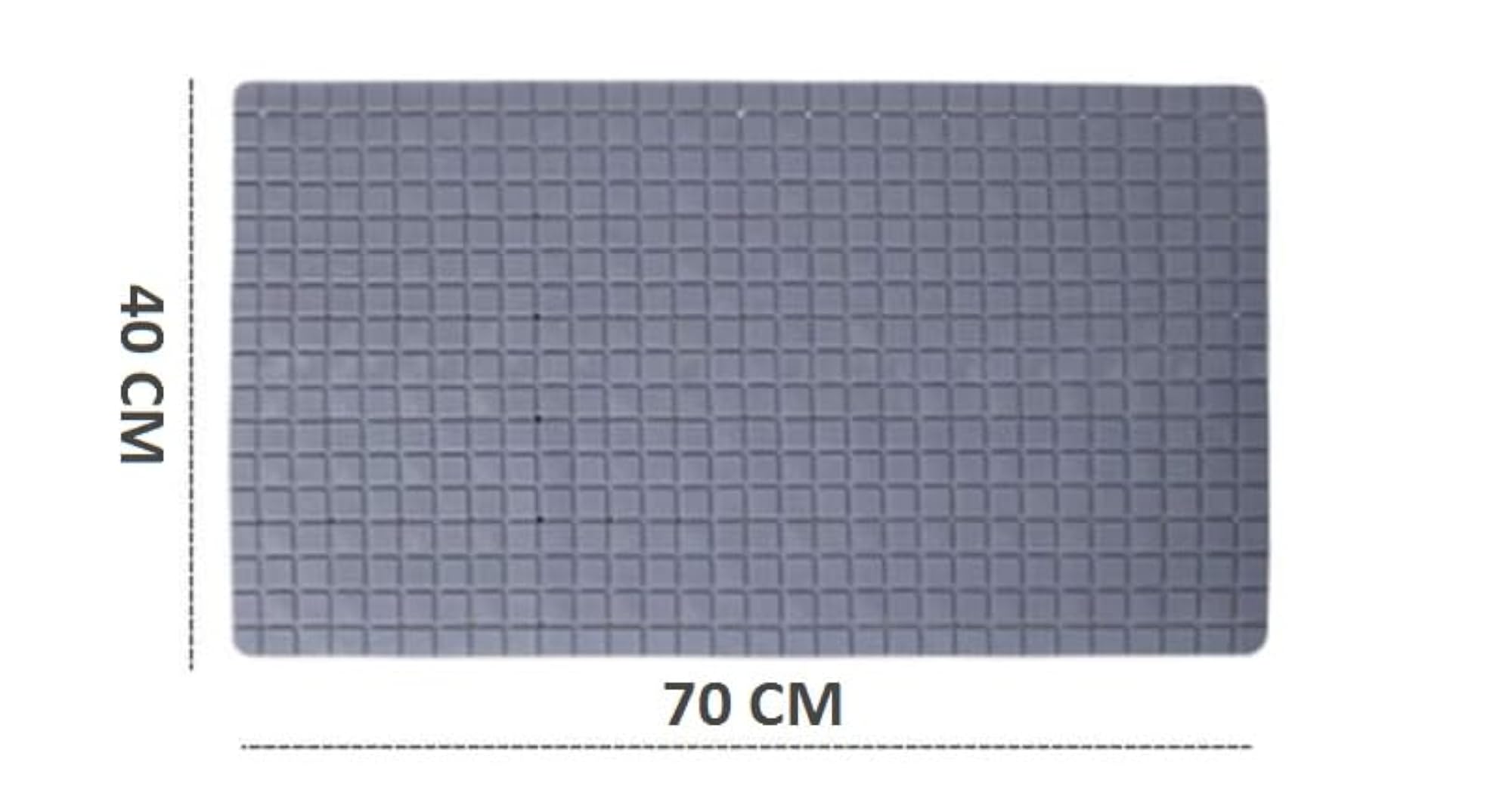 Non-Slip Shower Bath Mat with Suction Cup