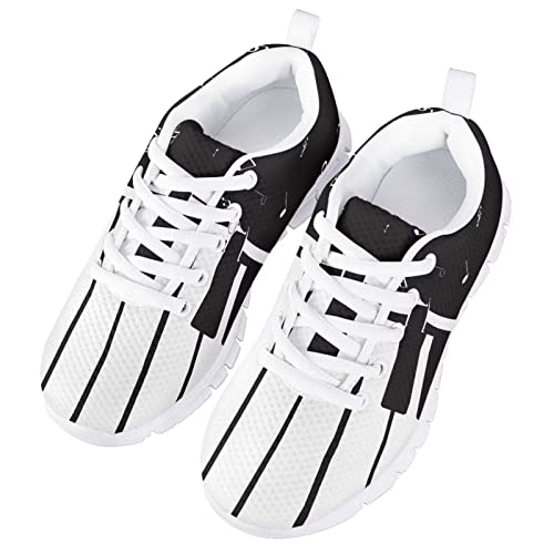 Yzaoxia Girls Tennis Shoes Size 11-5 Lace Up Walking Shoes Mesh Sneakers Athletic Running Shoes3