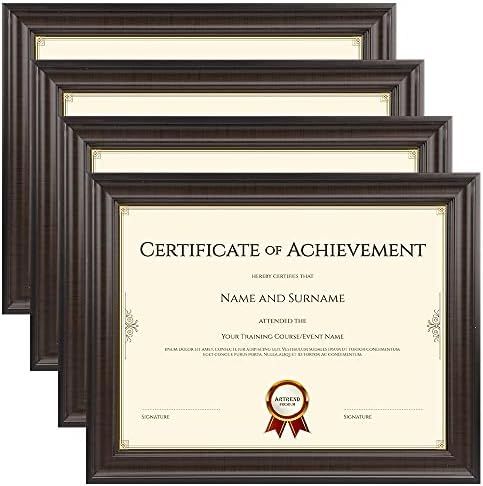 Frametory 8.5x11 Picture Frames With Glass – 8 Pack For Diplomas, Photos, Documents - View #6