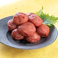 名称：調味梅干 原料原産地名：紀州（梅） 内容量：1kg 粒の大きさ：L～3L（時期により変動します） 塩分：3％ 賞味期限：製造日より6ヶ月 保存方法：直射日光高温多湿を避けて保存（開封後は要冷蔵） 原材料：梅、しそ、漬け原材料「果糖ぶどう糖液糖、食塩、醸造酢、砂糖、しそ液」、酸味料、酒精、調味料（アミノ酸等）、野菜色素、甘味料（スクラロース）、ビタミンB1、ユッカ抽出物、香料