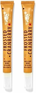 Bath Body Frosted Cranberry Lip Gloss - Juego...