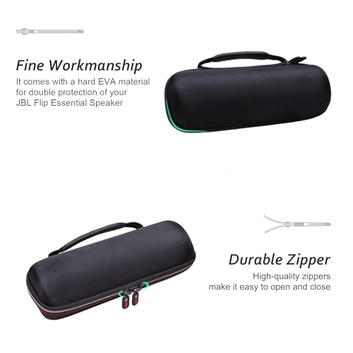Image of XANAD Case for JBL Flip 4 /3 or Flip Essential 2 /1 or JBL Grip or Sonos Roam 2 /1 Waterproof Portable Speaker, Gray