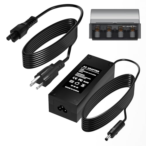 AMS 2 pro Switching Adapter 24V Power Adapter for Bambu Lab AMS 2 Pro Automatic Material System Compatible with Bambu Lab AMS ADS-96HLA-19-1 24096E Power Supply Cord Charger