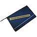 6 Inch Brass Ruler - Etched Markings - Durable Tiny Ruler, Ideal for Bullet Journals, Notebooks, Planners, Diaries and As a Bookmark. Fits in Inner Pocket - Marked with in and cm/MM (Gold Brass)