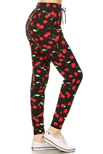 Image of Leggings Depot Premium Jogger Women's Popular Print High Waist Track Pants(S-XL)