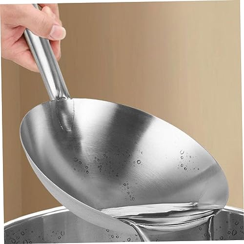 Wok de acero inoxidable con mango ergonómico miniatura 6