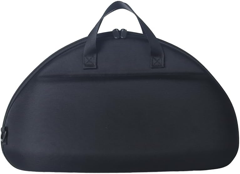 Travel Carrying Case For Harman Kardon GO+PLAY3 Speaker Protective Cover Handle Carrying Organizer Storage Box Cover Bag (Lined gray)