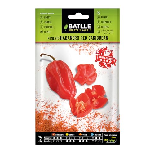 Semillas Batlle Pimiento Habanero Red Caribean