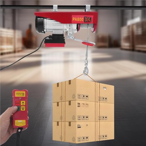 Palan électrique 220V 1450W avec télécommande sans fil 80m - 4