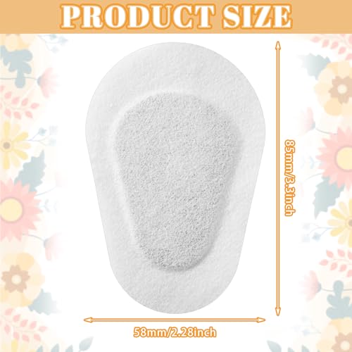 Image of Panitay 40 Pcs Adhesive Eye Patches for Adults,3.3 X 2.3 Inch,White