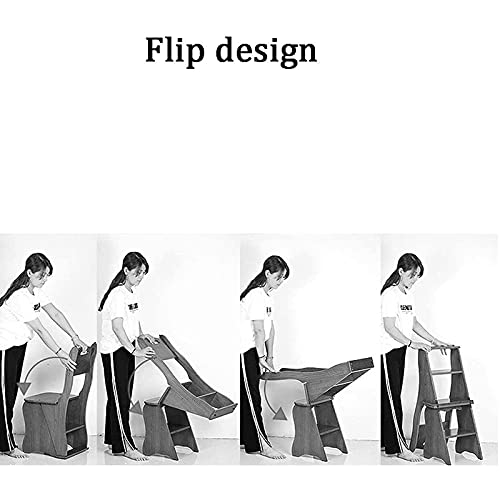 Chaise escalier portable pliante pour rompre avec le manque d'espace