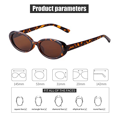SORVINO Retro Small Oval Sunglasses for Women Men 90s Narrow Tiny Vintage Skinny Glasses4