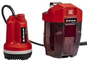 Einhell Heldere accu-waterpomp GE-PP RB Li-Solo Power X-Change (18 V, debiet max. 3000 l/u, 2 bar, traploze telescopische aansluitbuis, zonder accu en oplader)