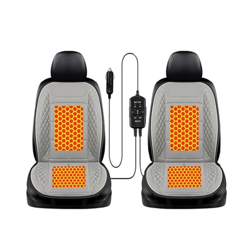 Professioneller Komfort-Autositzbezug mit Heizung, abnehmbar und einfach zu montieren, unverzichtbar für Lange Fahrten im Winter (Sitzbezüge mit Heizung)