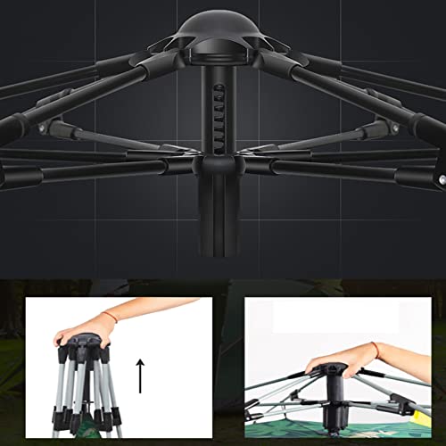 Tienda de campaña impermeable para camping portátil miniatura 6