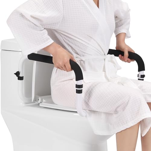 Toilet Safety Rail, Safety Frame for Toilet Seat, Toilet Grab