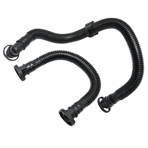 Hoypeyfiy 2PCS PCV Crankcase Breather Ventilation Pipe Valve Vent Hose Pipe Replacement for A3 06F103221E 06F103235 06F129101