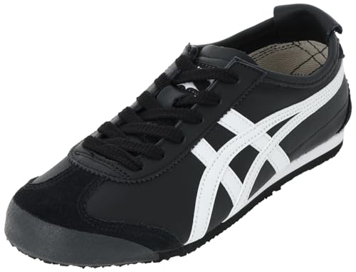 Image of Onitsuka Tiger Unisex Mexico 66 Vulc Su Fashion Sneaker, Multi-coloured black and white, 23.0 cm