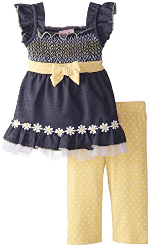 Betsey Johnson Girls' 2 Piece Feather Chenille Sweater Set