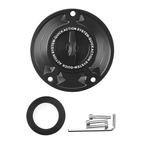 �݊���������X�Y�L GSXR600 GSXR750 2004-2020 GSX650 GSXR1000 GSF1200 SV650 SV1000 DL650/1000 GSXR1300 2008-2020 �K�X�R���^���N�L���b�v�ɑΉ�(Black)