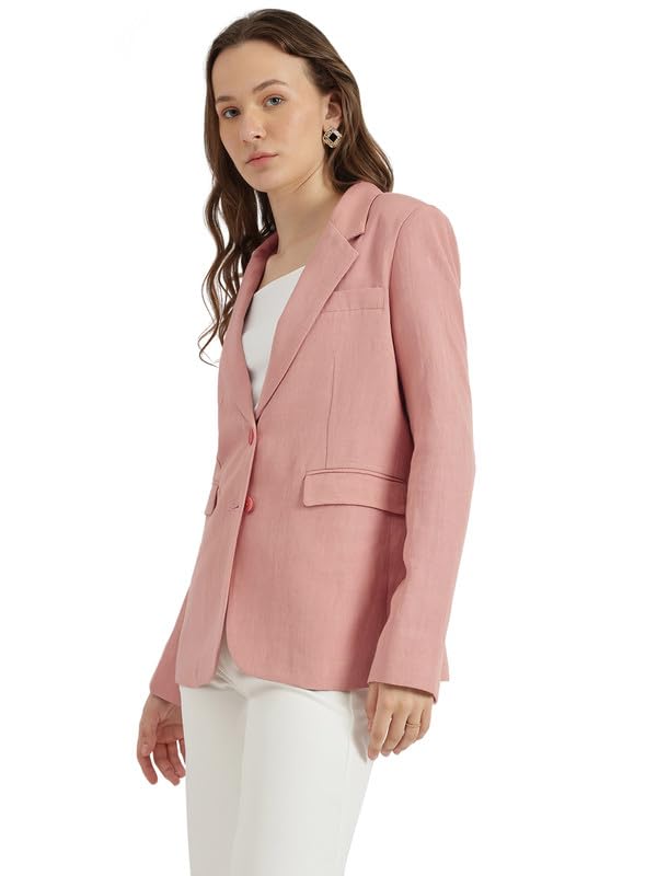 fablestreet Linen Single Breasted Blazer-picture-36