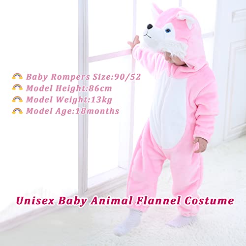 Disfraz animal con capucha para bebés y niños miniatura 6