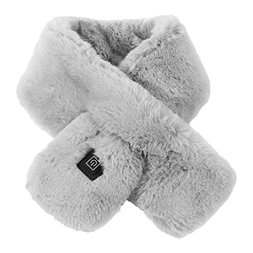 Huamengyuan Écharpe Chauffante, Écharpe éLectrique Chauffante USB éCharpe Chauffante éLectrique USB Foulard Chauffant Antigel,éCharpe Chauffante Rechargeable USB Lavable en Hiver Cover
